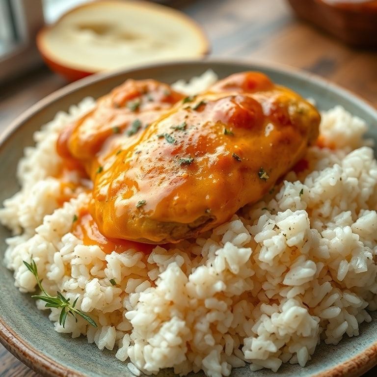 Creamy Paprika Chicken with Rice (Comfort Dinner) – Easy & Hearty One‑Pot Meal
