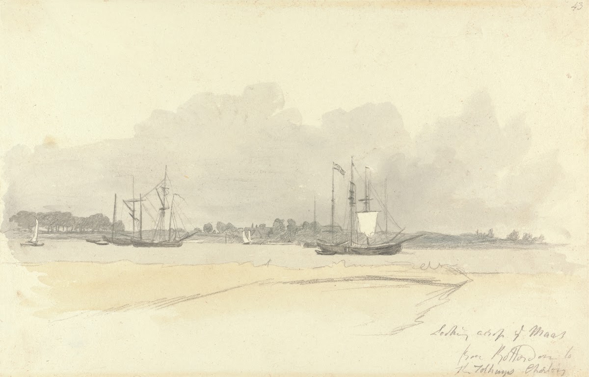 Looking Across the Maas from Rotterdam