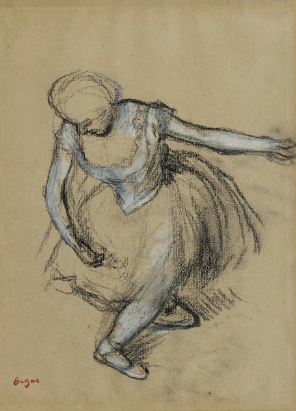 Danseuse saluant