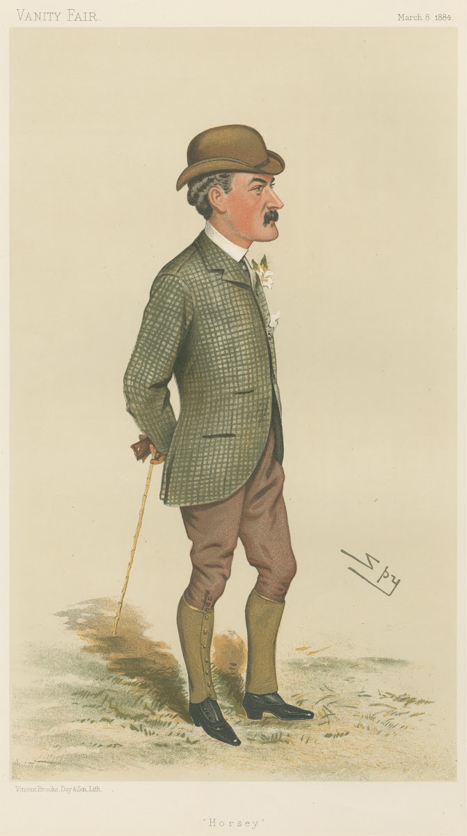 Turf Devotees Horsey Lord Cadross March 8 1884 1884