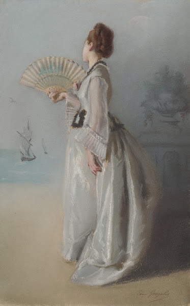 Lady with a Fan 1869  1870