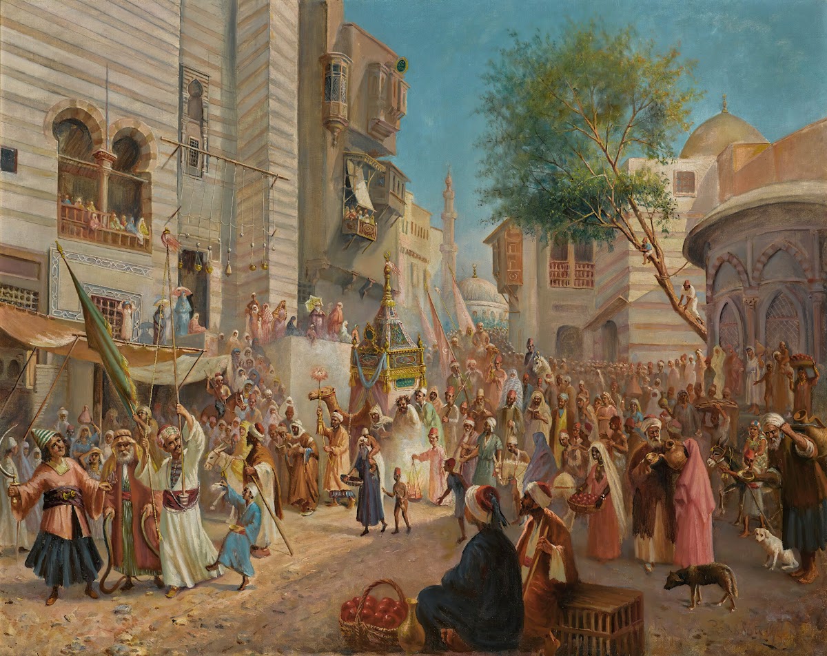 The Departure Of The Mahmal From Cairo 1921