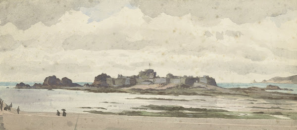 Castle or Fortress on the Coast 1846   1902