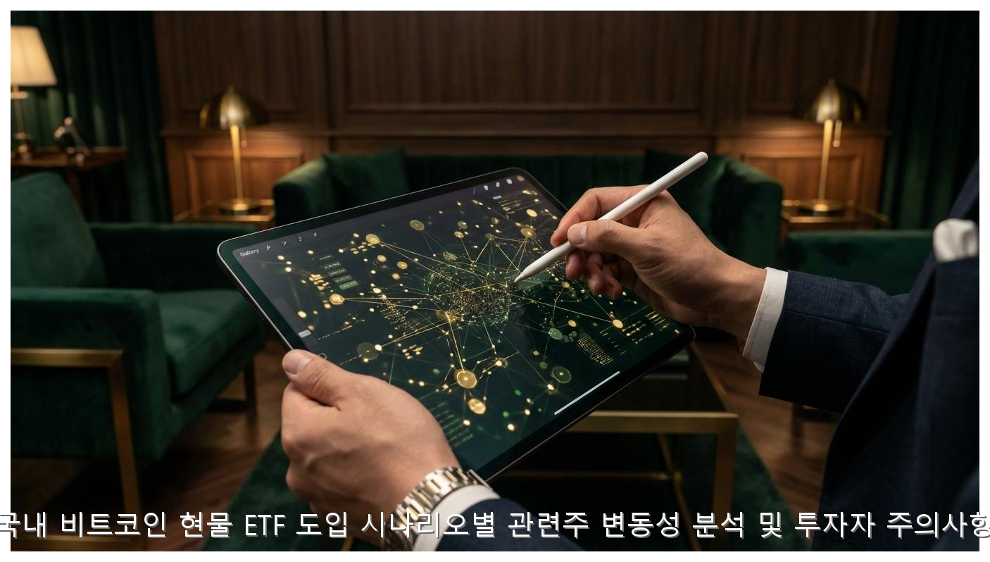 국내 비트코인 현물 ETF 도입 전망과 관련주 변동성 리스크 핵심 안내 및 분석 인포그래픽 (3)
