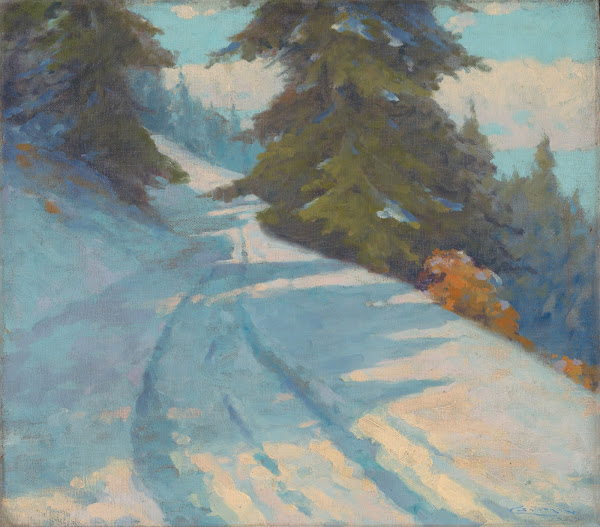 Winter landscape 19251930