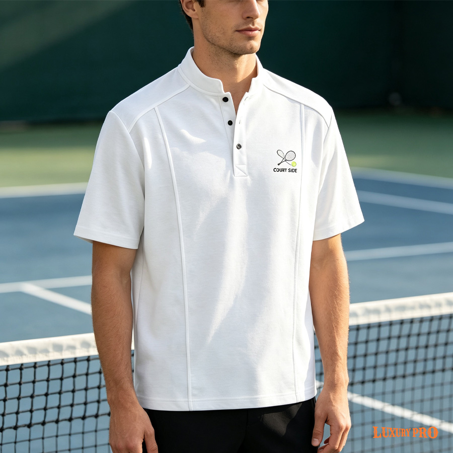 2D Button Short-sleeved Shirt