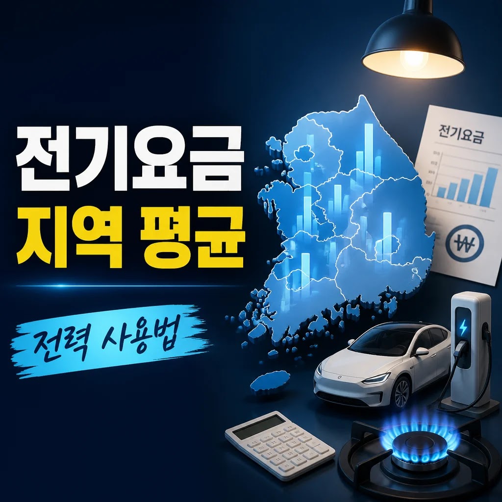 전기요금 지역 평균을 볼 때 단순 비교가 어려운 이유