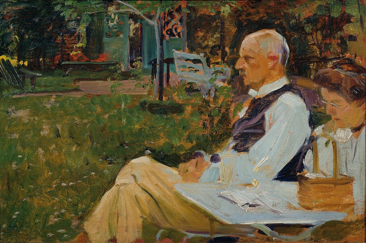 Eduard Triesch und seine Frau Hilde Triesch 1910