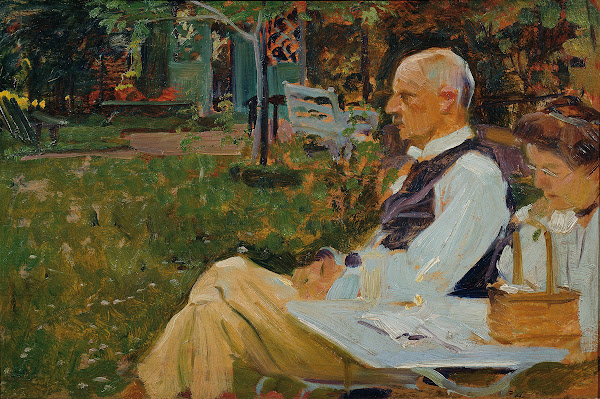 Eduard Triesch und seine Frau Hilde Triesch 1910