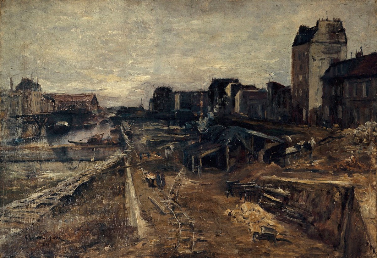 Le Canal Saint Martin 1889