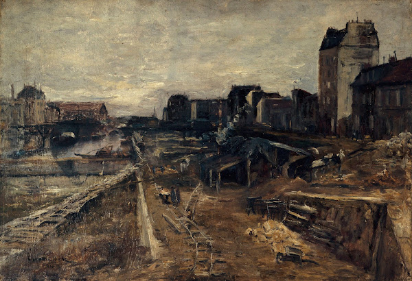 Le Canal Saint Martin 1889