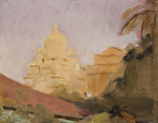 Mumbai  temple From the journey to India 1907