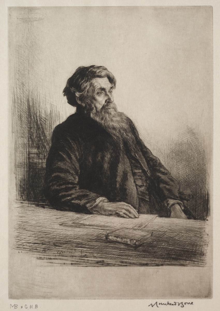 Dr James President of St Johns College Oxford