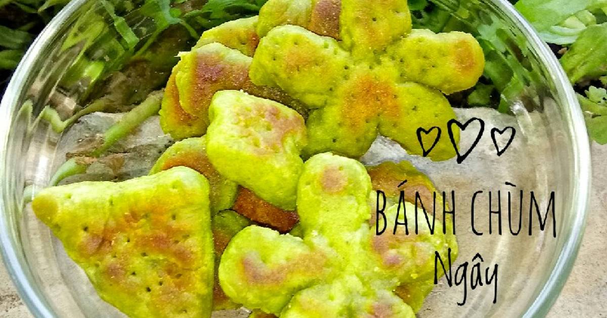 Bánh chùm ngây áp chảo