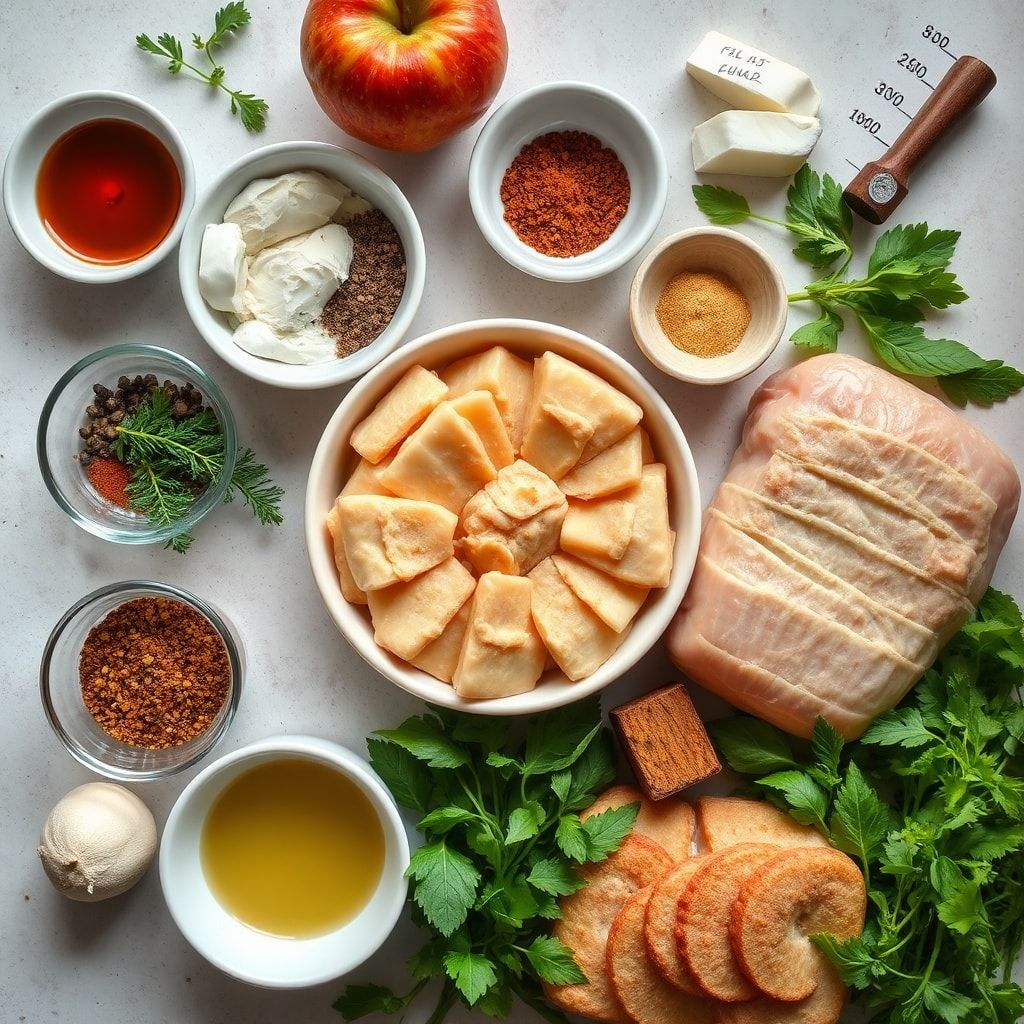 Ingredients for Delicious Jamie Oliver Apple Pie Cake Recipe (Easy & Homemade)