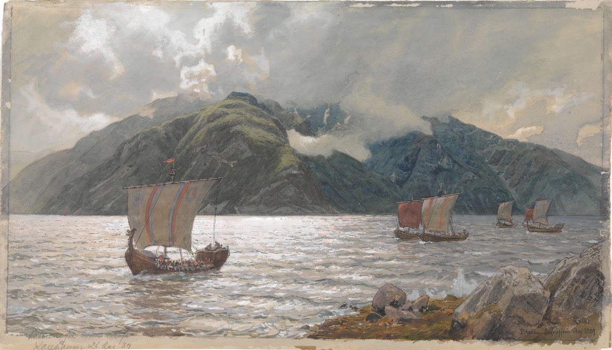 Viking Ships 1889
