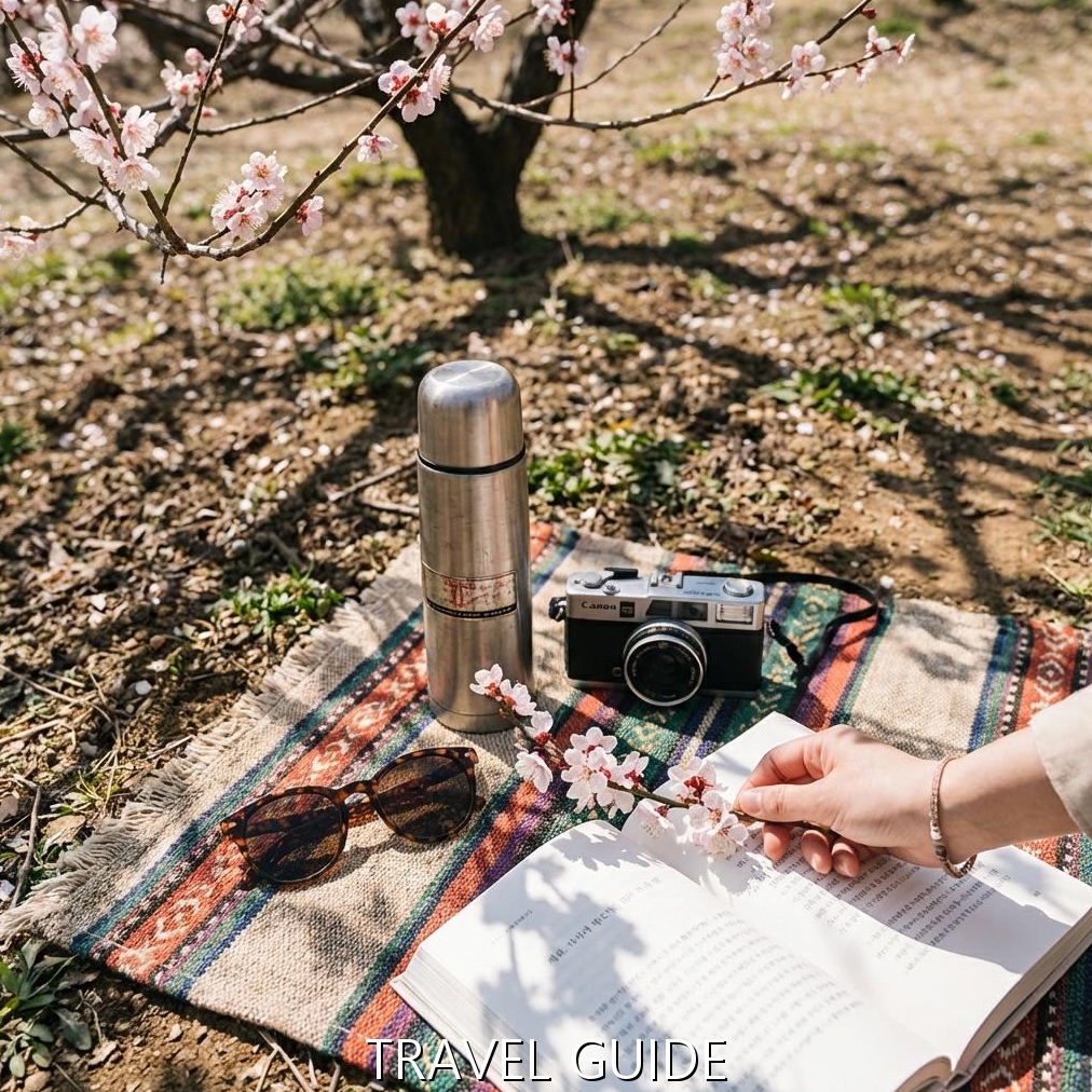 편안한 봄나들이를 위한 필수 준비물 체크리스트