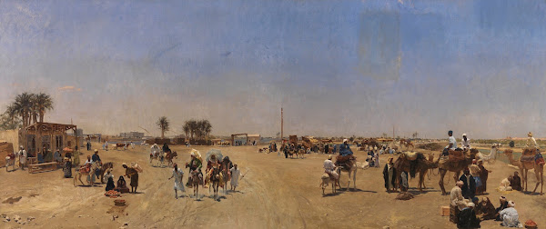 Cairo Seen from the Kasr el Nil Bridge 1881