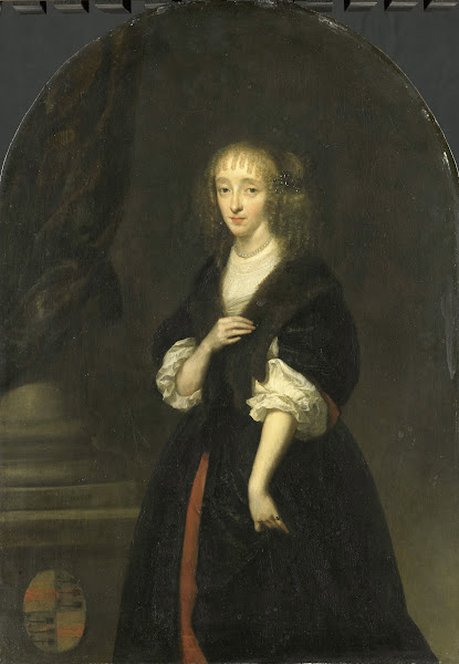Portrait of Jacoba Bicker 1640 95 wife of Pieter de Graeff 1663
