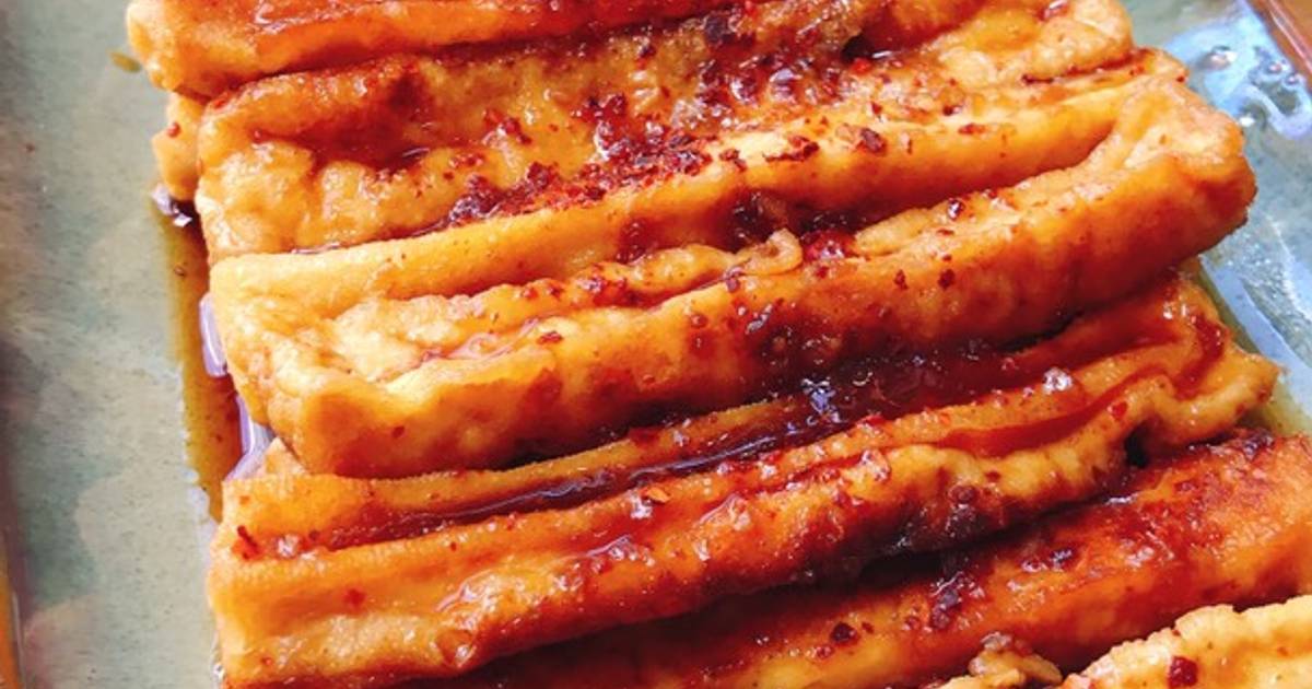 Đậu phụ om sốt Teriyaki