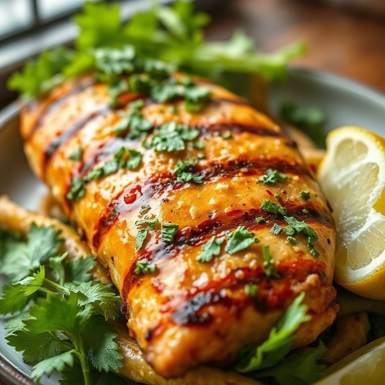 Salsa Verde Grilled Chicken That’s Juicy and Irresistible – Easy Homemade Flavor Explosion