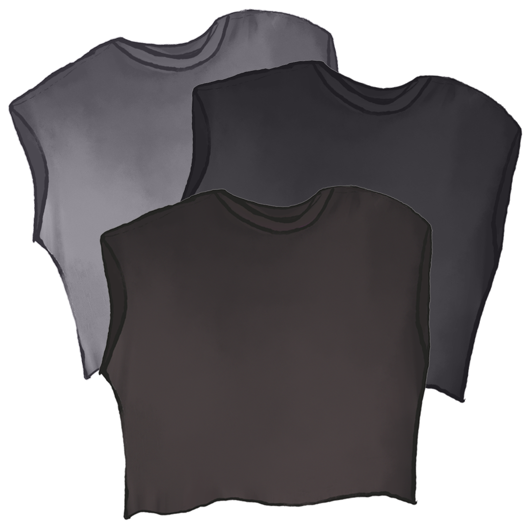 Yeezy CROP MUSCLE TEE (H17) product image