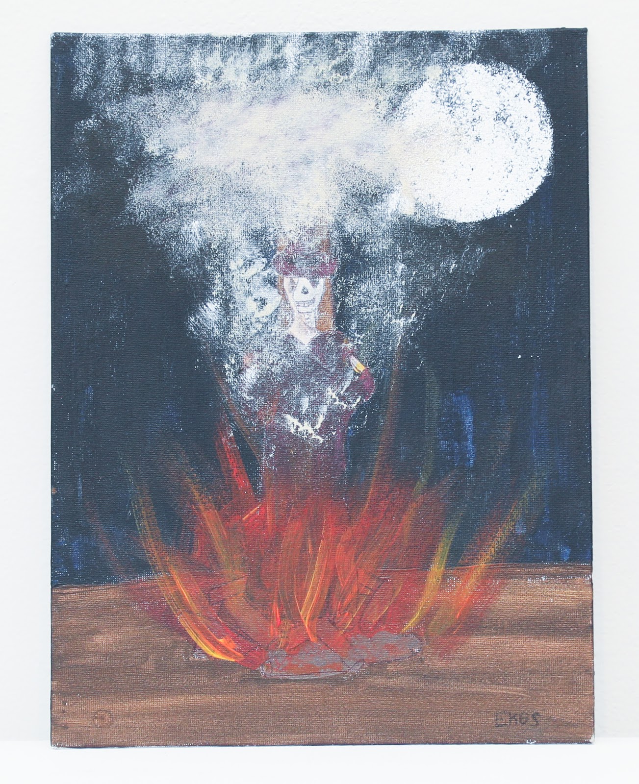 Acrylic on canvas