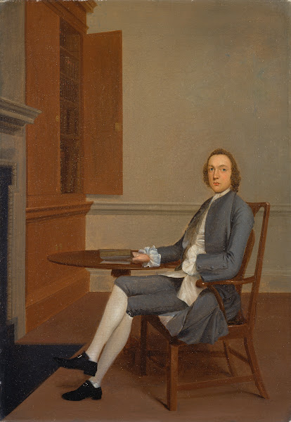 An Unknown Man Seated at a Table 1744   1746