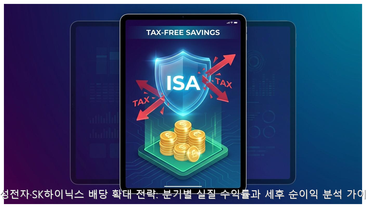 삼성전자·SK하이닉스 배당 확대 전략: 분기별 실질 수익률과 세후 순이익 분석 가이드 핵심 안내 및 분석 인포그래픽 (7)