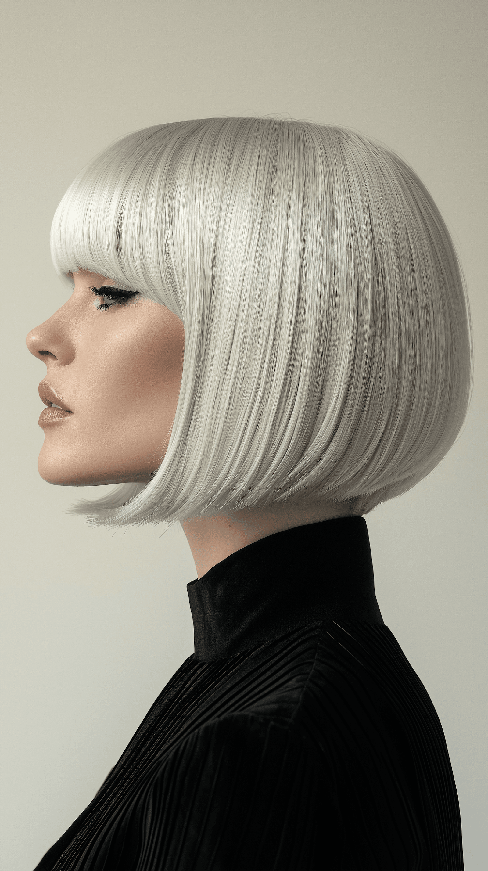 Fotografía de cabello Mujer Corte bob