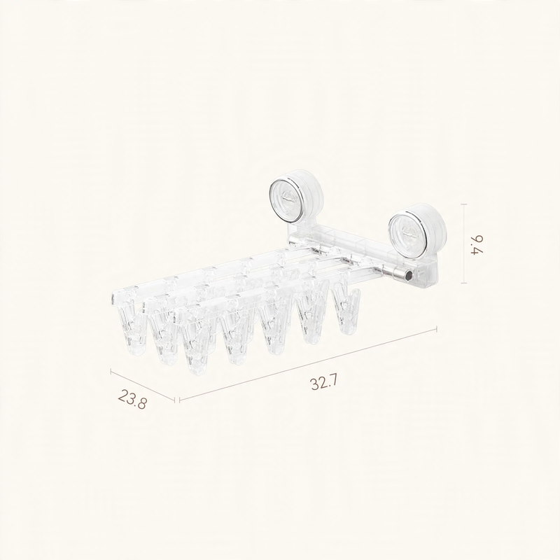 Laundry rack with suction cup, collapsible, model YM.7002