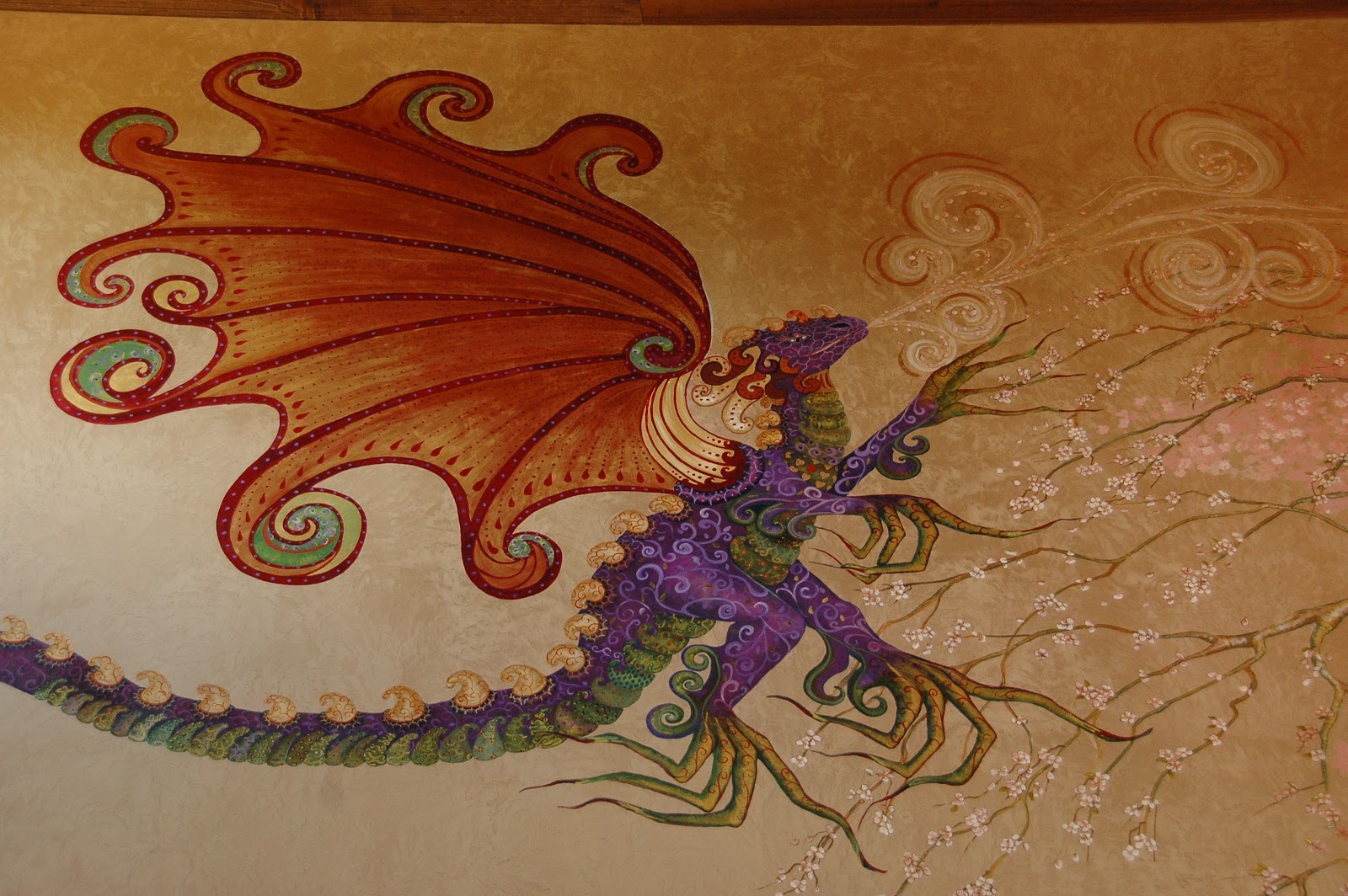 Rana's Dragon Mural