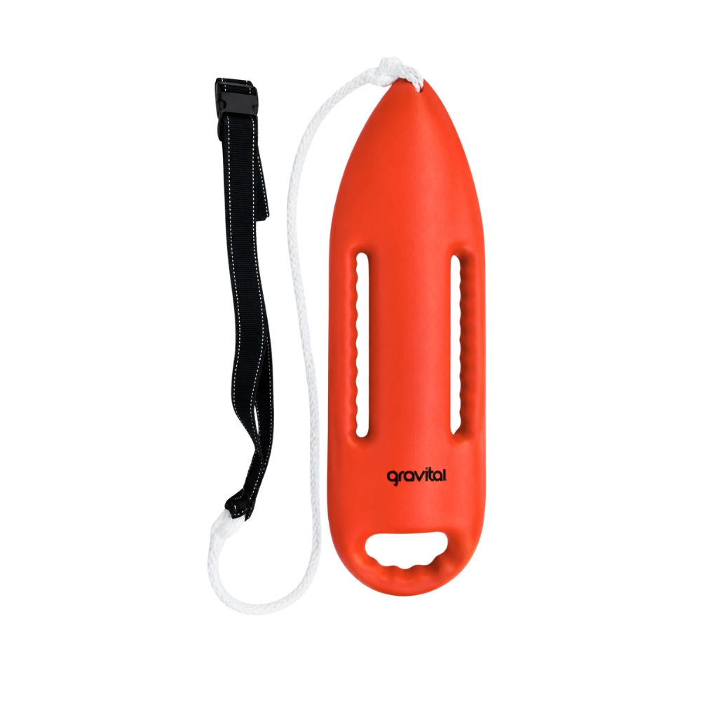 Flotador Salvavidas Torpedo 70cm Gravital para Natación y Seguridad Acuática