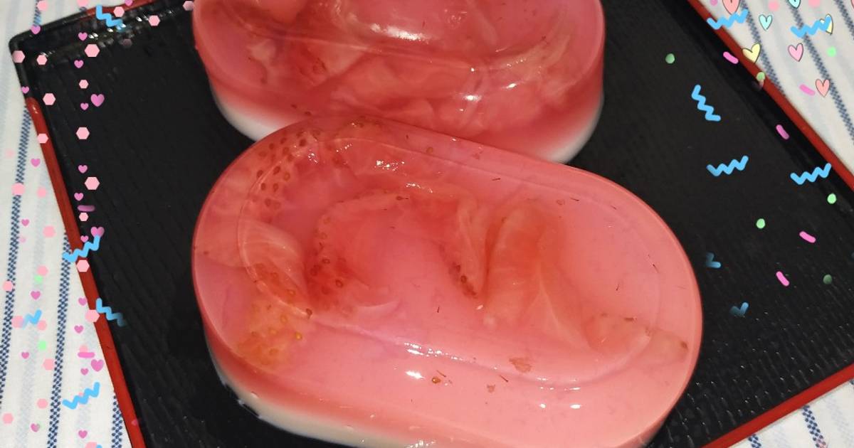 Rau câu (với mứt 🍓)