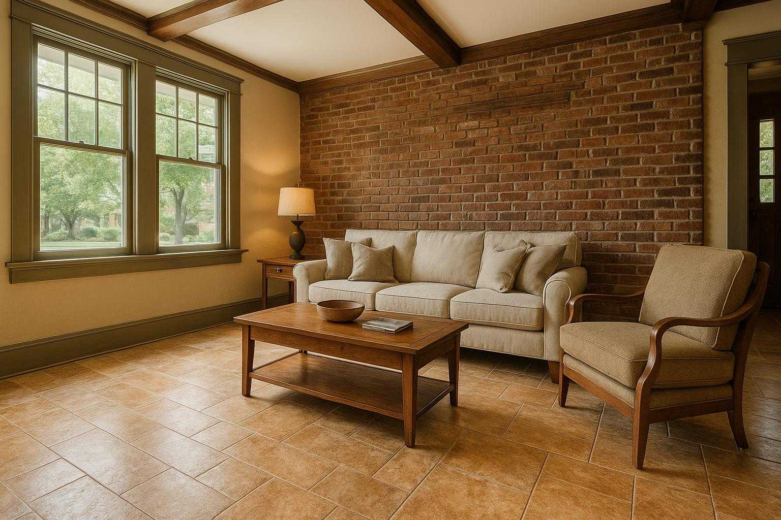 Natural Stone Tile Flooring for Oklahoma City Homes