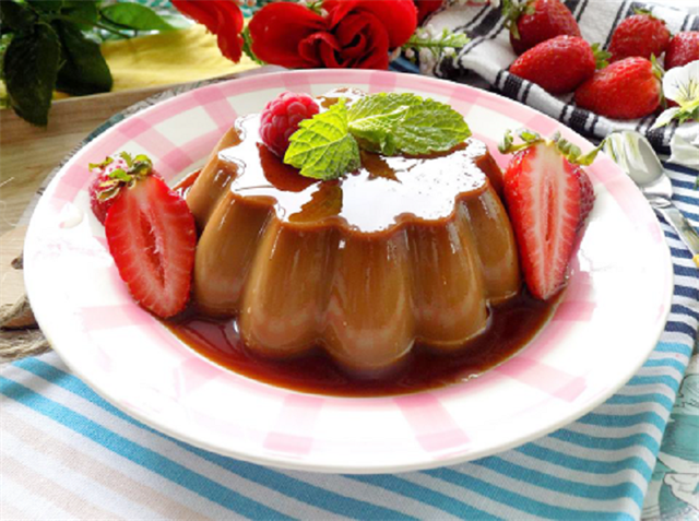 Flan Cà Phê Ngọt Mịn