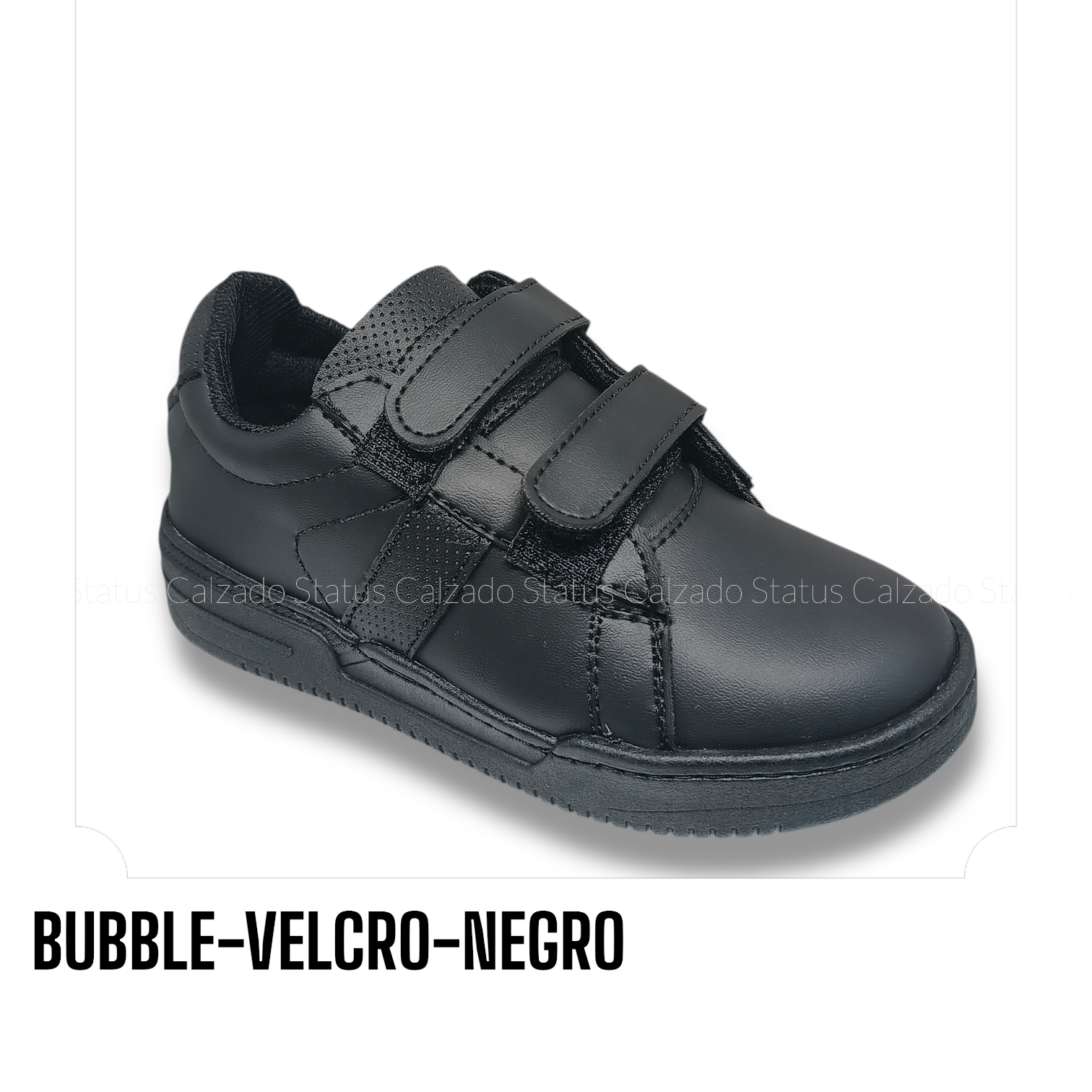 BUBBLE-VELCRO-NEGRO
