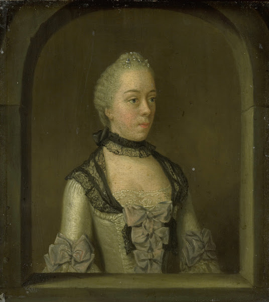 Portrait of Wilhelmina Hillegonda Schuyt Wife of Joachim Rendorp 1757   1768