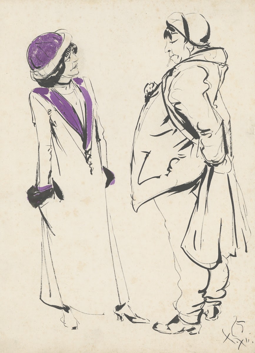 Jongedame en jongeheer 1912