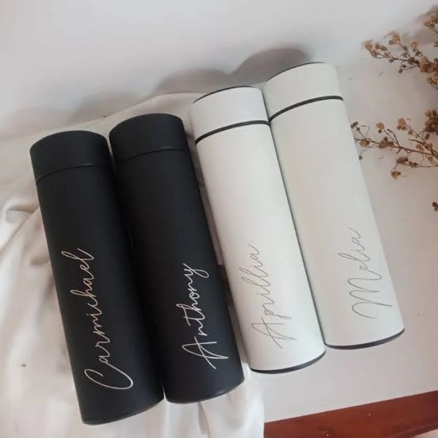 Tumbler sakura costum/Tumbler sakura non LED/Thermos Air/botol minum/design bebas — foto 3