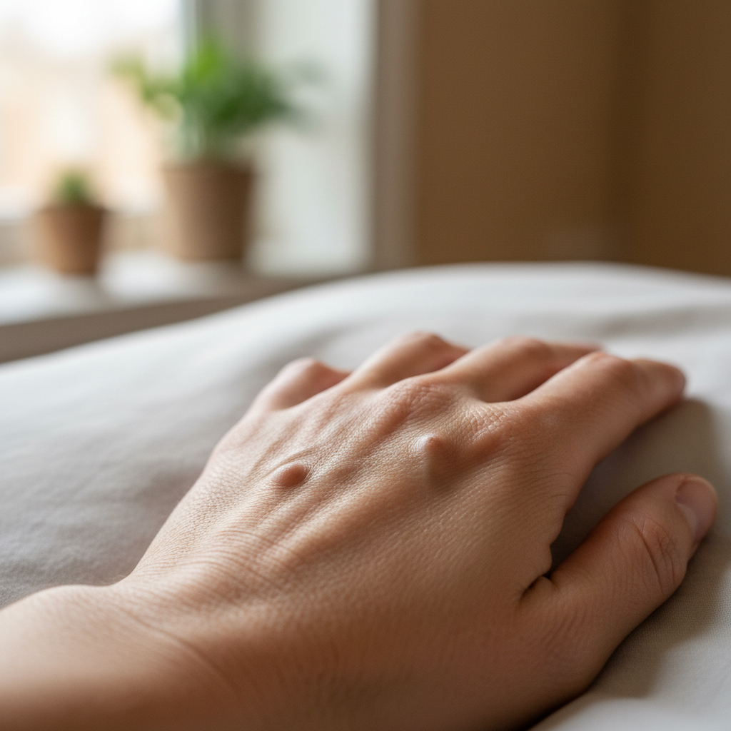 📢 손등에 난 오돌토돌한 것, 그냥 두면 안 돼요