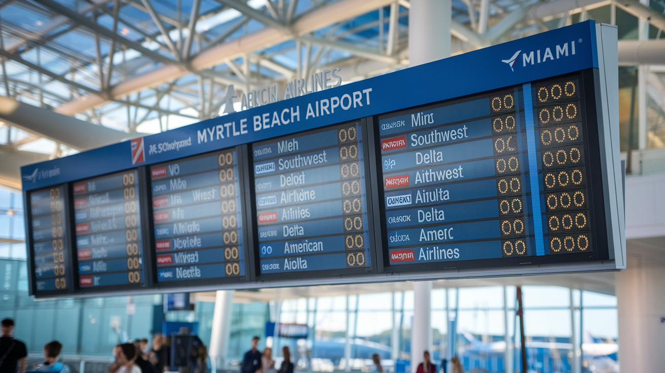 Airlines Flying Myrtle Beach to Miami | Flight Guide