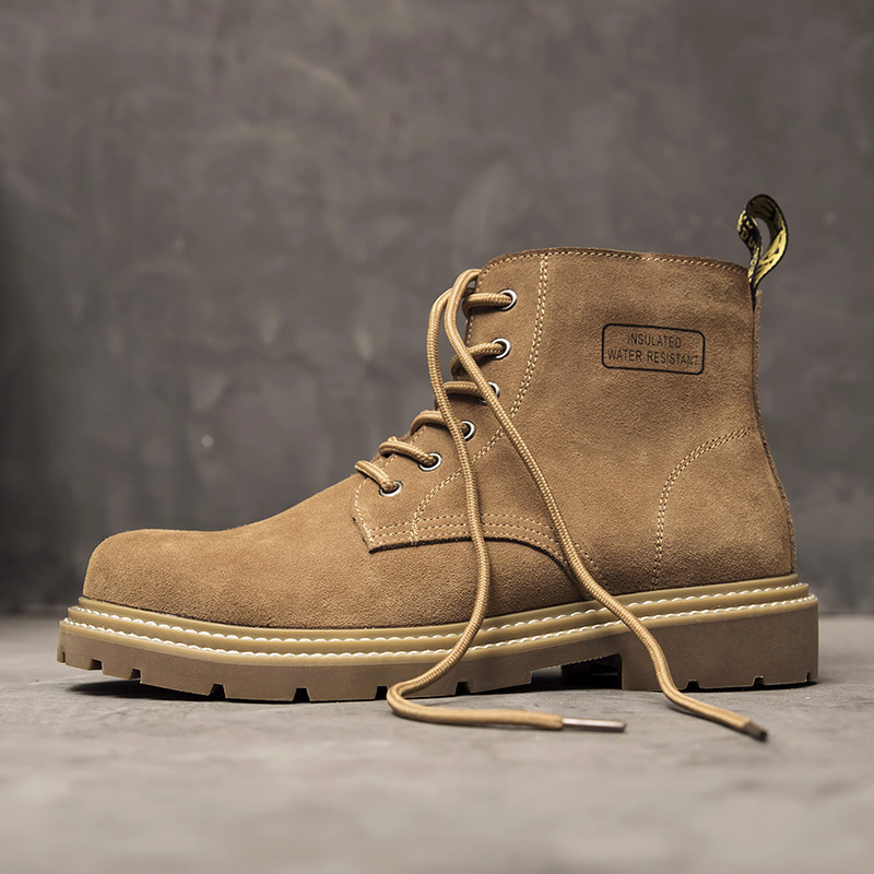 Herren-Stiefel im britischen Stil mit Keilabsatz
