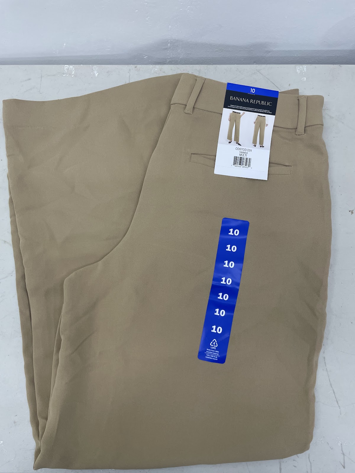 BR Pants WL Khaki S10 #2181