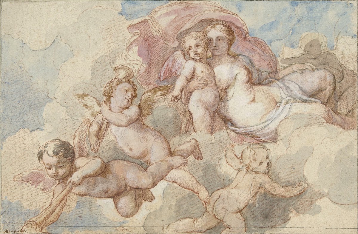 Venus met Amor en putti 1710   1777