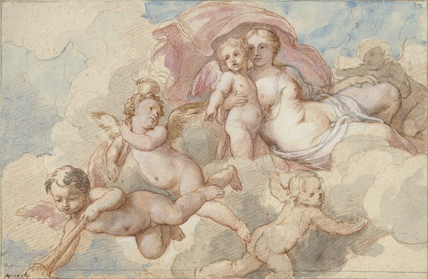 Venus met Amor en putti 1710   1777
