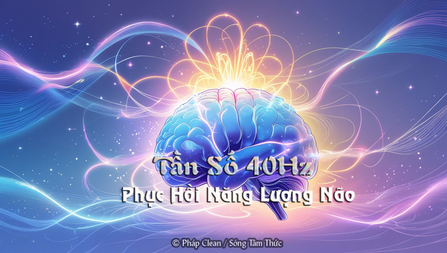 STT-003 - Sóng Tâm Thức 40Hz (Sóng Gamma) - Phục hồi Năng Lượng Não