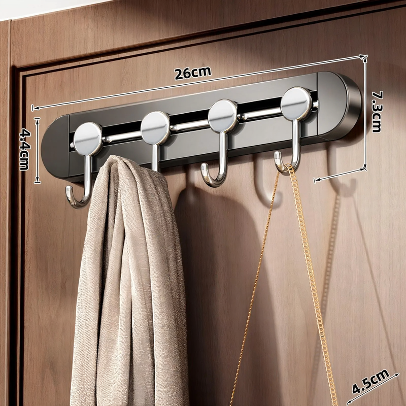 Door hooks without drilling, steel construction