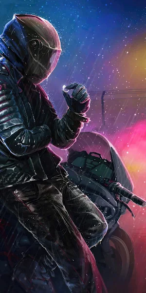 Born To Ride Biker Boy 4K Wallpaper Background