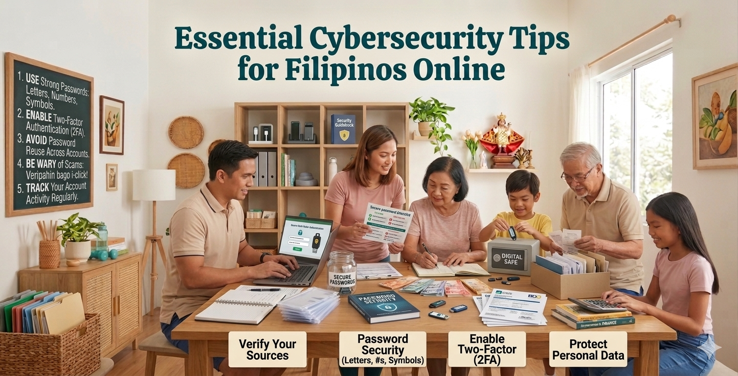 Essential Cybersecurity Tips for Filipinos Online